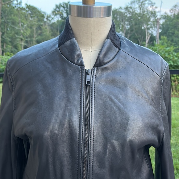 ANDREW MARC WOMAN LEATHER JACKET - Picture 2 of 5